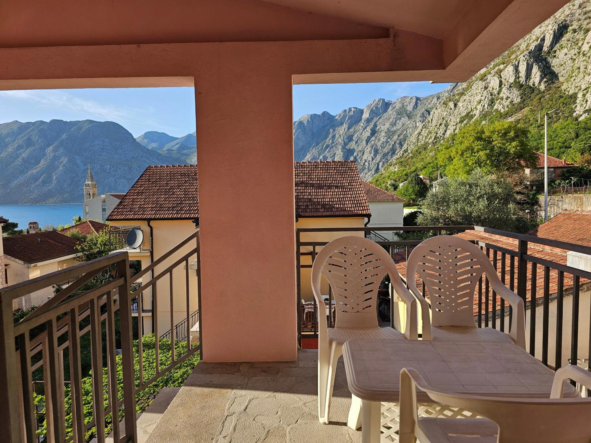 Modern Seaside Escape - Stunning Sea View - Private & Stylish Apartment Kotor Exterior photo